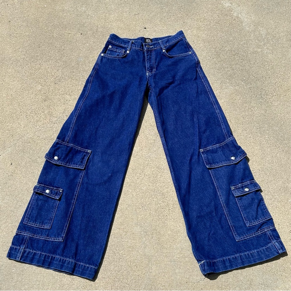 BDG Presley wide leg cargo jean